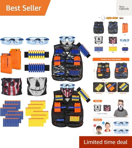 Fun kids tactical vest kit - fun,